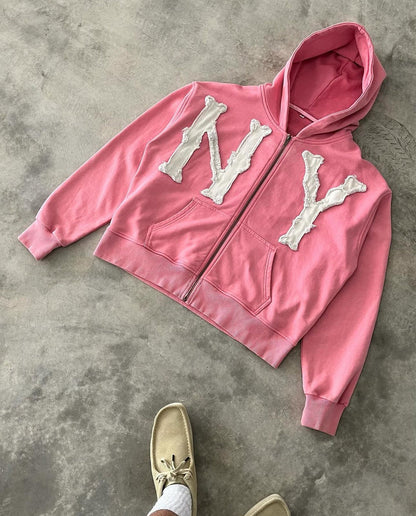 NY Zipup Hoodie