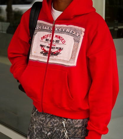 Red Money Zipup