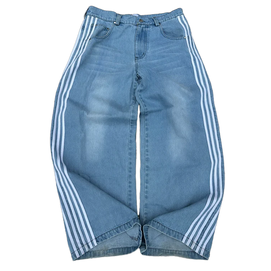 Striped Jeans